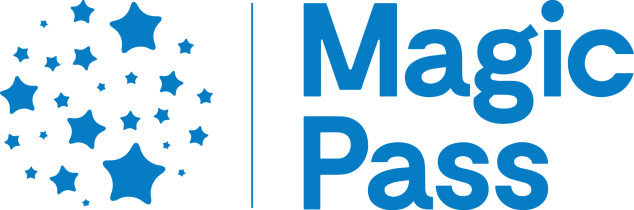 LOGO MAGIC PASS_BLEU fond transparent